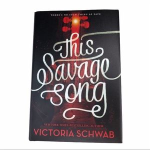 Signed This Savage Song by Victoria Schwab YA Book